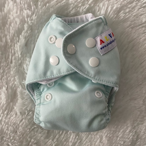 alva Other Alva Baby Cloth Diaper Light Blue Poshmark